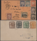 Brunei: 1895-1947: Collection Of Hundreds Of Mint And Used Stamps Plus Three Covers, With Several Se - Brunei (1984-...)