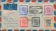 Delcampe - Brunei: 1946/73, Foreign Covers (24 Inc. 8 Registered) To England, Malaysia And Singapore Inc. Two 1 - Brunei (1984-...)