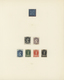 Neubraunschweig: 1851-60, Small Collection On Album Leave Starting SG 1 3d. Red Fine Used (corner Re - Brieven En Documenten
