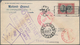 Kanada: 1941/45 Ca. 290 Letters, Cards And Covers, Fieldpost Incl. Canadian Forces Abroad, Service L - Collections