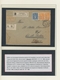 Chile: 1891/1900, Specialised Collection Of Apprx. 111 Covers/cards/uprated Stationeries, All Of The - Cile