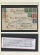 Delcampe - Chile: 1891/1900, Specialised Collection Of Apprx. 111 Covers/cards/uprated Stationeries, All Of The - Cile