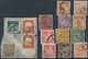 Delcampe - China: 1890/49 (ca.), Collection Of Postal History Material And Stamps On Stock Cards, Partly With S - 1912-1949 Republik