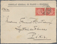 China: 1898, Coiling Dragons, Six Inland FRONT Covers Shanghai-Peking (large Dollar Or Bisected Bili - 1912-1949 Republic