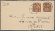 Delcampe - China: 1898, Coiling Dragons, Six Inland FRONT Covers Shanghai-Peking (large Dollar Or Bisected Bili - 1912-1949 República