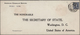 China: 1922, Group Of Three Letters Of AMERICAN CONSULAR SERVICE From Amoy, Tientsin And Tsinan To T - 1912-1949 Republik