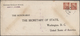 China: 1922, Group Of Three Letters Of AMERICAN CONSULAR SERVICE From Amoy, Tientsin And Tsinan To T - 1912-1949 Republik