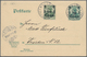 China - Fremde Postanstalten / Foreign Offices: Germany, 1900/06 (ca.), Used Stationery Inc. Double - Other & Unclassified