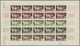 Französisch-Äquatorialafrika: 1951/1957, IMPERFORATE COLOUR PROOFS, MNH Collection Of 18 Complete Sh - Briefe U. Dokumente