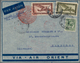 Delcampe - Französisch-Indochina: 1931/40, Air Mail Covers By Air Orient / Air France (26 Inc. Two Airletters, - Cartas & Documentos