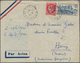 Französisch-Indochina: 1940, INCOMING WARTIME MAIL: France, Group Of 10 Airmail Covers From Grenoble - Briefe U. Dokumente