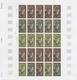 Delcampe - Französisch-Polynesien: 1958/1978, IMPERFORATE COLOUR PROOFS, MNH Collection Of 28 Complete Sheets ( - Neufs