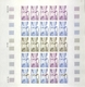 Delcampe - Französisch-Polynesien: 1958/1978, IMPERFORATE COLOUR PROOFS, MNH Collection Of 28 Complete Sheets ( - Nuevos