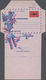 Französisch-Polynesien: 1974/1998 (ca.), Accumulation With About 550 UNFOLDED AEROGRAMMES With Sever - Nuevos