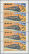 Delcampe - Guyana: 1980/1990 (ca.), Duplicated Accumulation In Large Box With Perforated And IMPERFORATE Single - Guyana (1966-...)