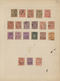 Indien: 1854/1949, Accumulation On Old Blanc Pages And In A Small Stockbook With Only Old Material F - 1854 Compañia Británica De Las Indias