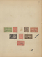 Delcampe - Indien: 1854/1949, Accumulation On Old Blanc Pages And In A Small Stockbook With Only Old Material F - 1854 Compañia Británica De Las Indias