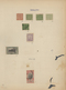 Delcampe - Indien: 1854/1949, Accumulation On Old Blanc Pages And In A Small Stockbook With Only Old Material F - 1854 East India Company Administration