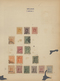 Delcampe - Indien: 1854/1949, Accumulation On Old Blanc Pages And In A Small Stockbook With Only Old Material F - 1854 Compañia Británica De Las Indias