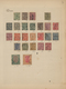 Delcampe - Indien: 1854/1949, Accumulation On Old Blanc Pages And In A Small Stockbook With Only Old Material F - 1854 Compañia Británica De Las Indias