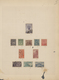 Delcampe - Indien: 1854/1949, Accumulation On Old Blanc Pages And In A Small Stockbook With Only Old Material F - 1854 East India Company Administration