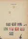 Delcampe - Indien: 1854/1949, Accumulation On Old Blanc Pages And In A Small Stockbook With Only Old Material F - 1854 East India Company Administration