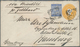 Indien: 1895-1920's PERFINS: Ten Covers, Postal Stationery Envelopes, Wrapper And Receipt All Bearin - 1854 Compañia Británica De Las Indias