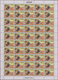 Irak: 1975, Taurus-Railway-Conference, 10 Full Sheets Of All Four Stamps Is In Total 500 Complete Se - Irak