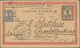 Iran: 1891/1908, Group Of Nine Entires (covers, Ppc And Used Stationeries With Comprehensive Message - Iran