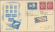 Israel: 1920/1970 (ca.), Israel And Some Palestine, Holding Of Several Hundred Covers/cards, Incl. R - Oblitérés (sans Tabs)