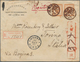 Japan: 1876/1914, Covers (11 Inc. Registered X4) Mostly To Italy Inc. From "Institute For Infectiono - Otros & Sin Clasificación