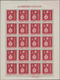 Japan: 1934, 5th Red Cross Conference Tokyo, Full Sheet Set Of 20 Each, Mint Never Hinged MNH (JSCA - Otros & Sin Clasificación