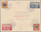 Japanische Post In China: 1900/19, Used Stationery (2) Ppc (4) And Cover With I.J.P.O. Postmarks. Al - 1943-45 Shanghái & Nankín