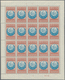 Jemen: 1930/1931, Definitives "Arab Inscription", Accumulation Of Apprx. 4.240 Stamps Within Complet - Yémen