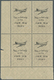 Delcampe - Jemen: 1942/1959, Specialised Assortment Incl. Michel Nos. 41/44 Imperf. Blocks Of Four, No. 193 Mar - Yémen