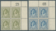 Jordanien: 1939-1947, Ordinary Stamps „Emir Abd Allah Ibn Al-Hussain”, Single Stamps Horizontal Pair - Jordania