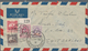Delcampe - Jordanische Besetzung Palästina: 1950, Correspondence Of Covers (10, 9 By Airmail) From "BETHLEHEM" - Jordania