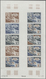 Komoren: 1970/1975, IMPERFORATE COLOUR PROOFS, MNH Collection Of 31 Complete Sheets (=690 Proofs), O - Comores (1975-...)