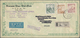 Delcampe - Korea-Süd: 1951/63 (ca.), Covers (22) Resp. Used Ppc (1) All To Foreign And Mostly Airmail And Inc. - Korea (Süd-)