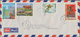 Laos: 1985, Year Date Surcharges, Lot Of Two Airmail Covers To Germany Bearing 50k. And Six Stamps 2 - Laos