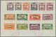 Delcampe - Latakia: 1924-35, Alaouites & Lattaquie 10 Covers With Complete Set Frankings (unadressed), Fine Gro - Cartas & Documentos