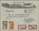 Libanon: 1924/1970 (ca.), Mainly 1940s/1950s, Assortment Of Apprx. 70 Covers/cards (incl. A Few Syri - Liban