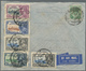 Malaiische Staaten - Straits Settlements: 1890-1938 Destination Germany: Twelve Covers, Postcards An - Straits Settlements