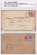 Malaiische Staaten - Sarawak: 1915/1917, Four Letters From KUCHING To England. One Of Them From Raja - Autres & Non Classés