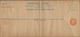 Delcampe - Malaiische Staaten - Sarawak: 1931, Registration Envelope 15 C. Orange (3) In All Three Sizes, Perfi - Sonstige & Ohne Zuordnung