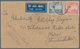 Malediven: 1907/58, Covers (10) Mostly To India Inc. Registration And Air Mail, Also Inc. Two Forces - Malediven (1965-...)