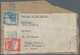 Delcampe - Mandschuko (Manchuko): 1932/44, Covers (10, Two Inland, 8 To Germany) Inc. Registration, Censorship, - 1932-45  Mandschurei (Mandschukuo)