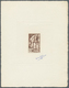 Delcampe - Marokko: 1917/1952, Group Of Seven Epreuve: 1917 "Grand Mechouar" Epreuve In Rose Without Value, 194 - Cartas & Documentos