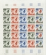 Delcampe - Neukaledonien: 1969/1975, IMPERFORATE COLOUR PROOFS, MNH Collection Of 58 Complete Sheets (=1.405 Pr - Storia Postale