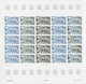Delcampe - Neukaledonien: 1969/1975, IMPERFORATE COLOUR PROOFS, MNH Collection Of 58 Complete Sheets (=1.405 Pr - Storia Postale